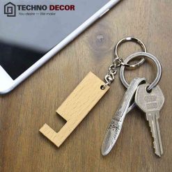 Móc khóa gỗ trang trí với đa dạng màu sắc lựa chọn