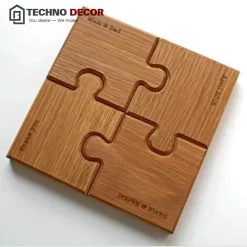 Đế lót ly gỗ chống trơn, làm từ vật liệu tự nhiên.