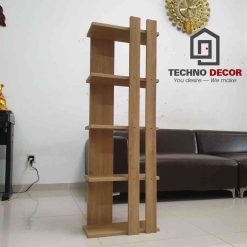 Kệ nan gỗ trang trí, sự kết hợp hoàn hảo của nghệ thuật và chức năng