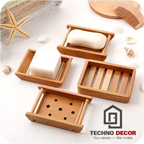 Khay gỗ đựng xà phòng handmade đơn giản